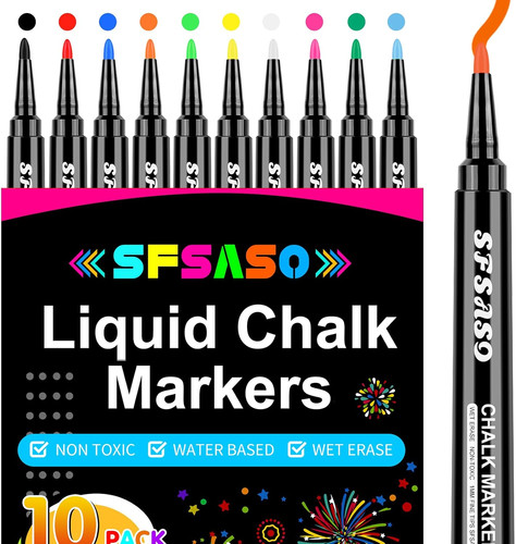 Liquid chalk markers - liquid,